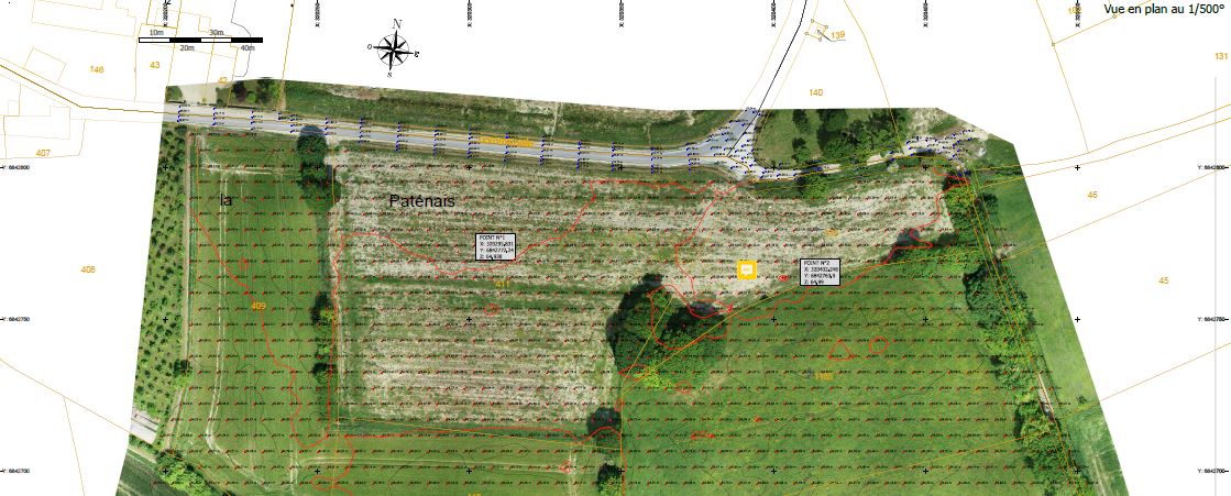 topographie par drone